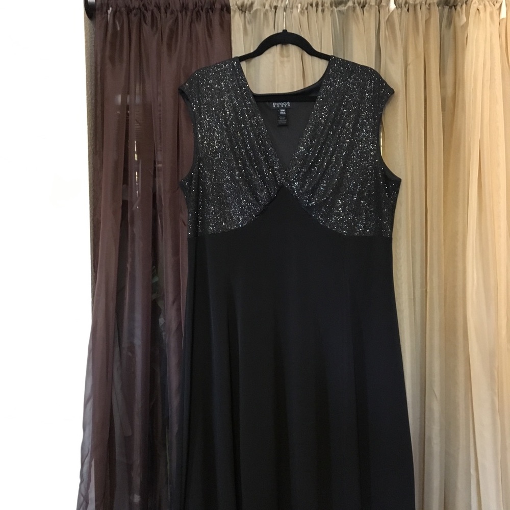 Little black dress.